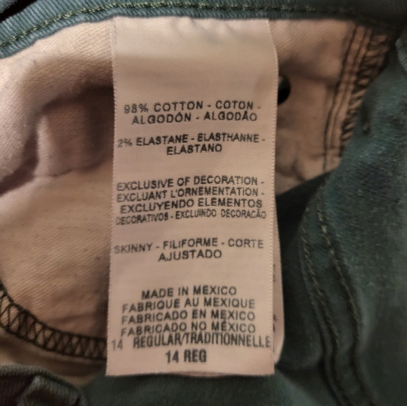 Levi Jeans Denizen 216 Boys Distressed Levi's Size 14 - Picture 4 of 10